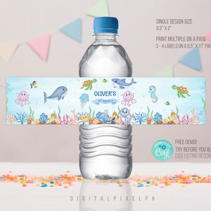 Botella agua personalizada Nombre y Rana: 13,50 €