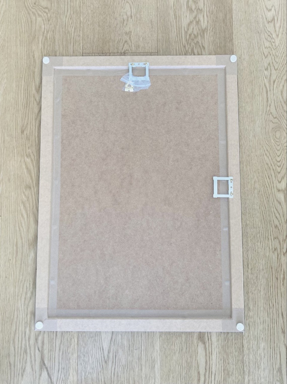 Framed Whiteboard Red Solid Wood Frame Framed Etsy UK