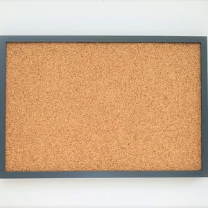 Oak Finish Framed Cork Pin Board | Solid Wood Frame | Thick Cork | Pin Board | Cork Board image 15