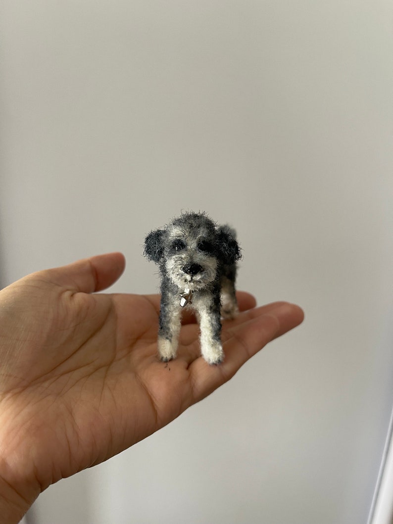 Custom Order Miniature Labradoodle Dog Doodle Dog Made to Order OOAK Realistic Dog Dog Portrait