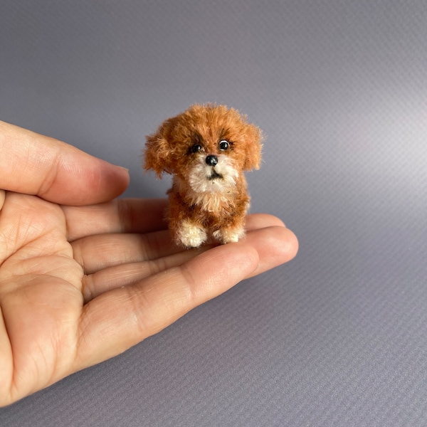 Maltipoo Stuffed Dog Etsy