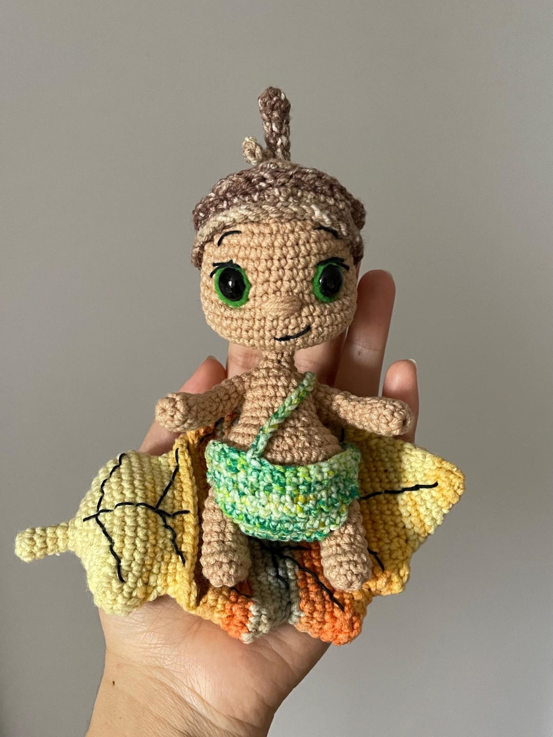 Amigurumi Baby Doll Crochet Baby Boy Pops Doll a Child in a Cocoon ...