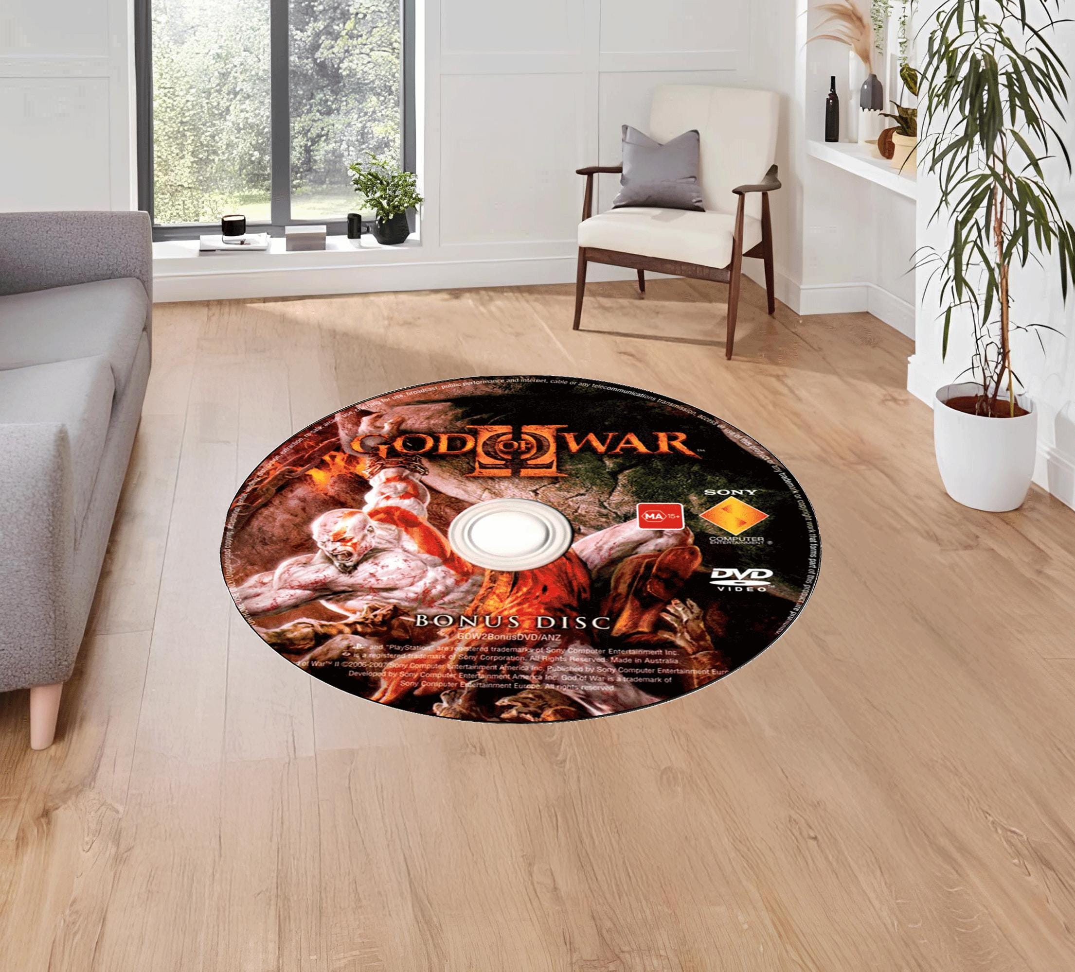 Personalized CD Video Game Rug: DVD Disc Area Mat for Play Room - Etsy