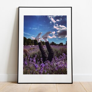 Lavender Fields | Home Decor | Wall Art | London | Photo Frames | Flowers | Photo Print | Gift