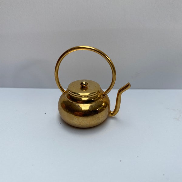 Whistling kettle (fluitketel) miniature 1:12