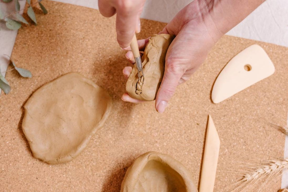 Air Dry Pottery Kit DIY Natural Australian Clay Make your Etsy