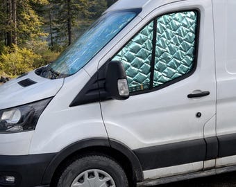 Kit de aislamiento magnético para el habitáculo / Ford Transit 2014–2018 / Fundas térmicas