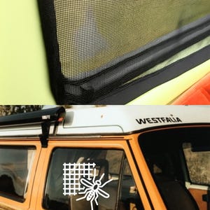 Magnetische Fliegengitter für T3 Westfalia (Fahrerseite + Beifahrerseite)