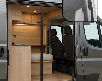 Mosquitera magnética / Compatible con Fiat Ducato / RAM ProMaster / Peugeot Boxer