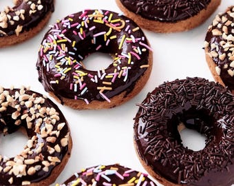 Baked Donuts Recipe PDF (Cups + Grams) | Printable | Light, Not Fried | Instant Download