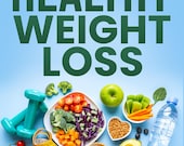 12‑Week Weight Loss Planner | Meal Plans, Grocery Lists, Workouts | Calorie & Weight Trackers | Printable PDF | Instant Download