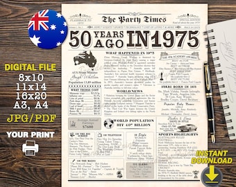 T-shirt Homme 'Born To Ride 1973' - Design Vintage Moto, 100% Coton - Cadeau 52e Anniversaire