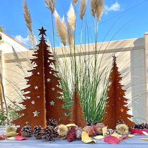 Christmas Tree - Christmas Ornament Home and Garden Decor - Indoor and Outdoor Metal Art - Christmas Collection Gift - Christmas Decoration