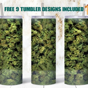 Marijuana Jar| 20 oz skinny tumbler sublimation designs| Designs for Straight/Tapered Tumbler | PNG Digital download