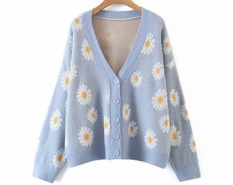 flower cardigans