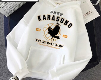 Haikyuu hoodie etsy Clearance