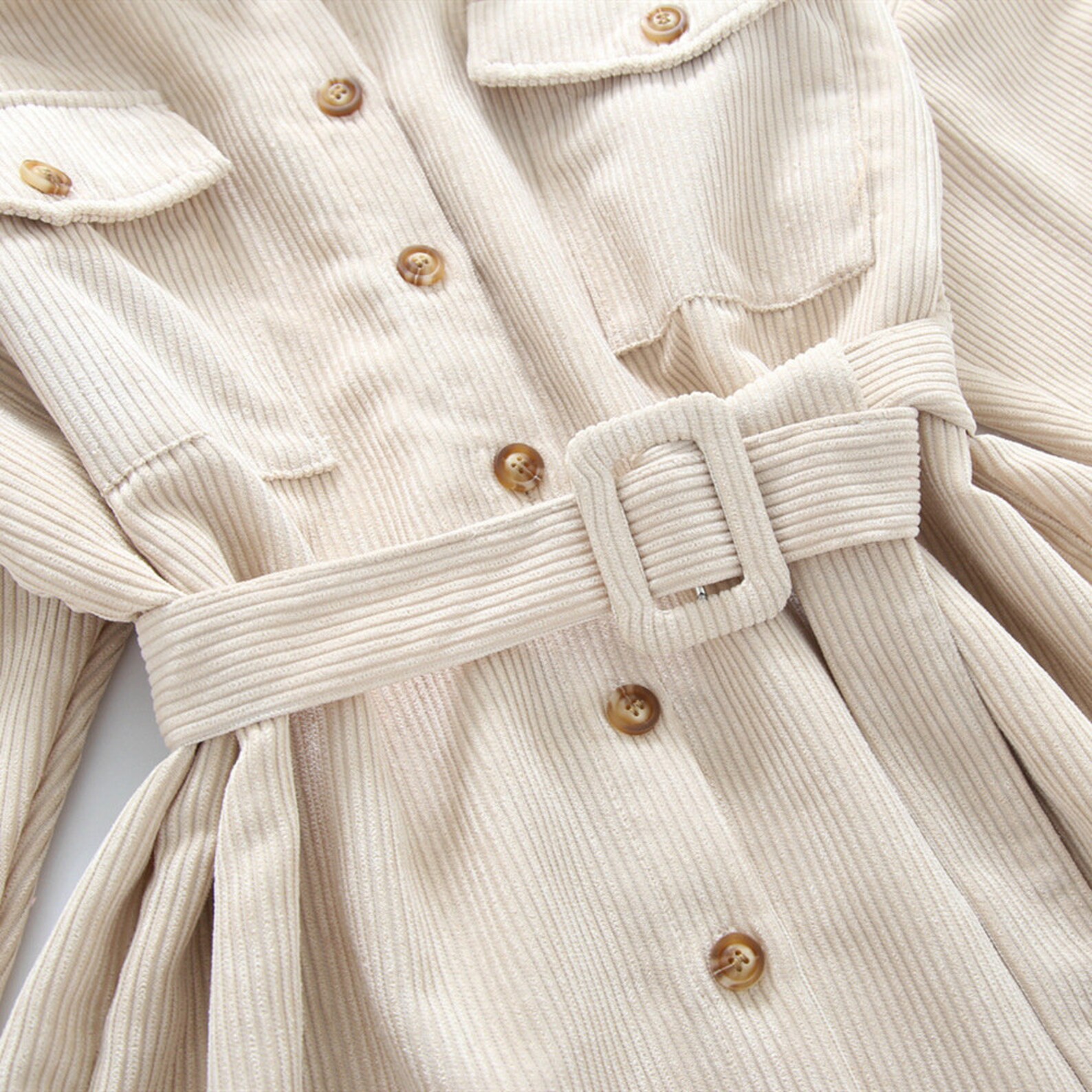 Beige Corduroy Jacket Women Corduroy Shacket Vintage Shirt Etsy