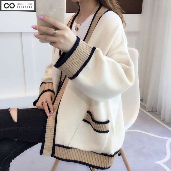 long tan sweater