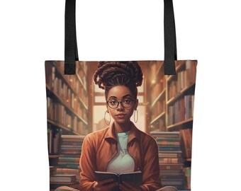 Book Dragon Power Reader Book Nerd Bookworm Library Book Tote bag Shopping Tote Carryall