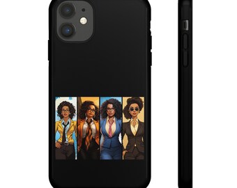 iPhone 11,  iPhone 11 Pro, iPhone 11 Tough Cases African American Black Women Superheroes Strong Black Women