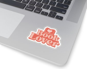 Book Lover Power Reader Book Dragon Kiss-Cut Stickers