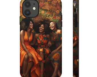 iPhone 11,  iPhone 11 Pro, iPhone 11 Tough Cases African American Women Black Woman Sisters Friends Reunion