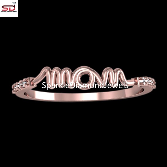 Buy Silver Alphabet Letters american diamond ring For Girls & Women by  Ceylonmine Online - Get 68% Off