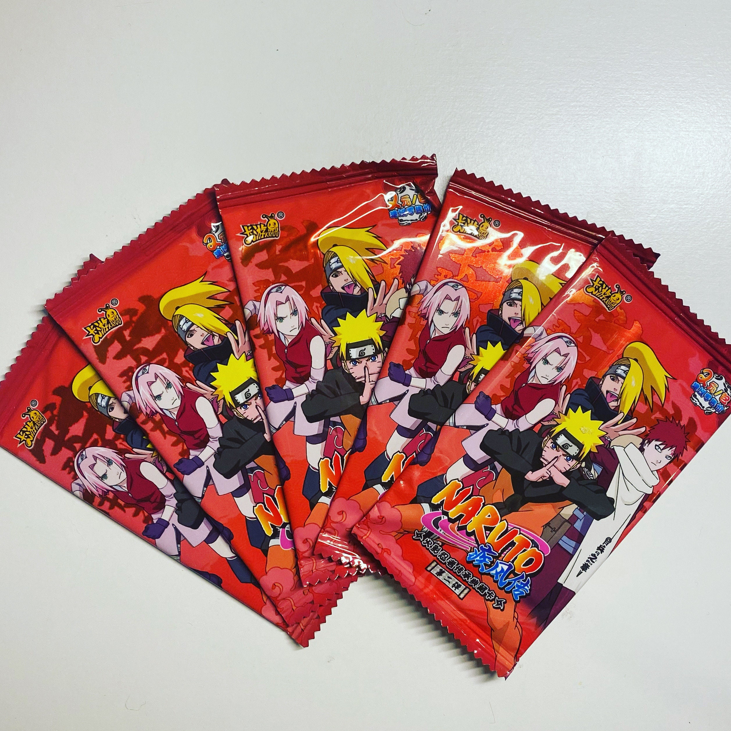 Naruto Card - Etsy