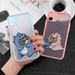 Dinosaur Couple Phone Case, Cute Phone Case, For iPhone 14 13 Pro Max, 12 Mini, 11 Pro, Se 2020, Xs Max, Xr, Xs, X, 7 8 Plus, Gift Cover 