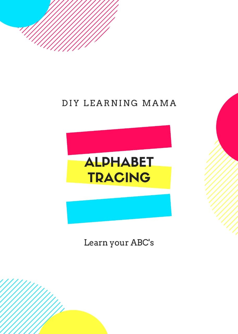 Printable ALPHABET TRACING Cards | Etsy