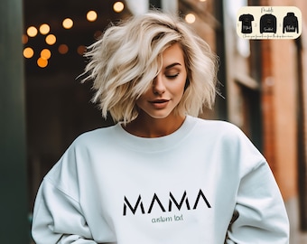 Personalised Mama Sweatshirt, Minimalist T-Shirt, Mother's Day Gift, Mama Hoodie, Pregnancy Announcement, New Mom Gift,  Mom To Be Gifts