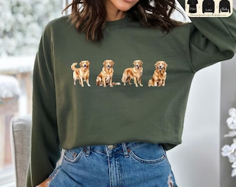 Golden Retriever Sweatshirt: Dog Lover Gift