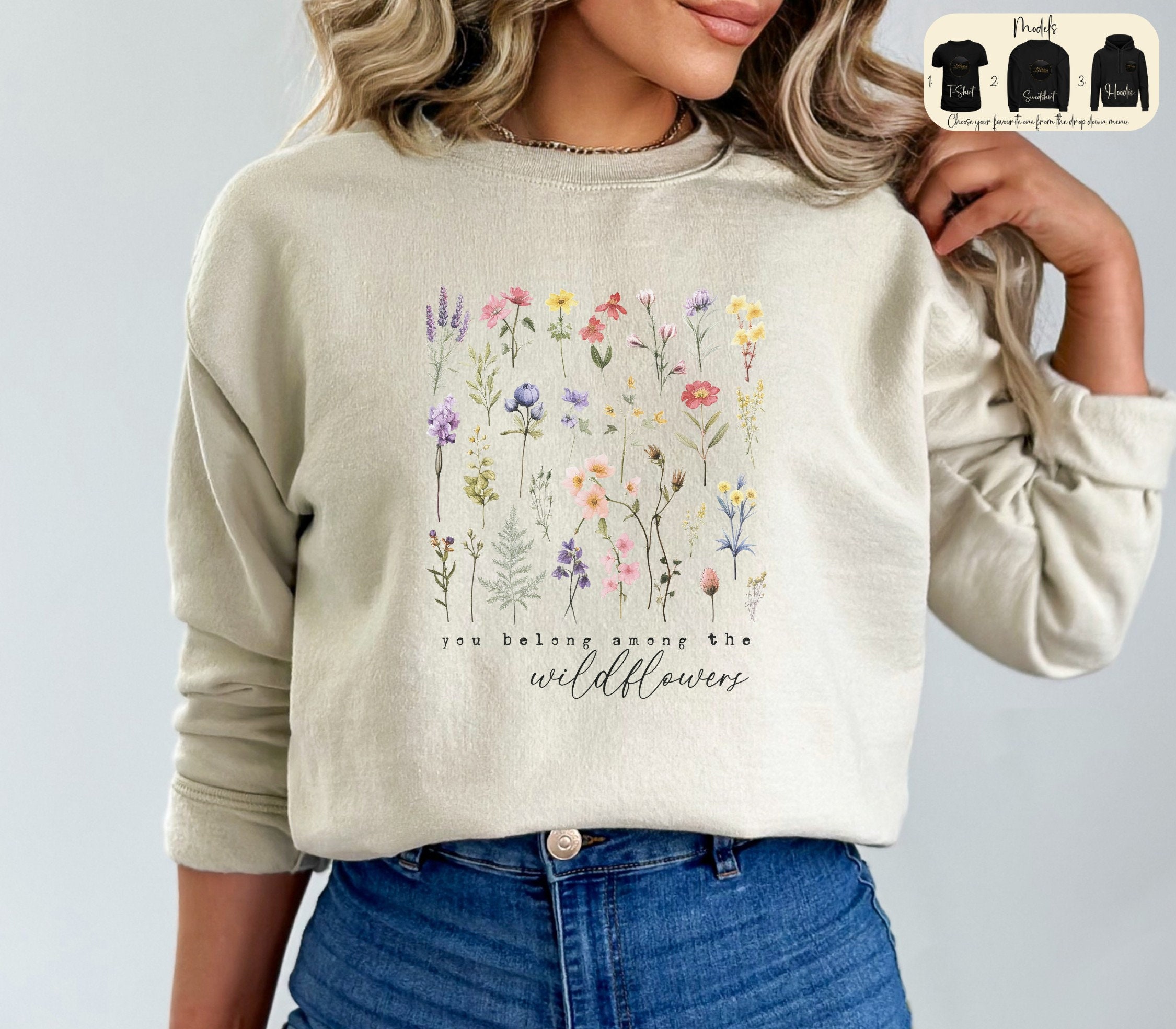 tシャツ L2 FLOWER SWEATSHIRT レディース NB_50933_grande.jpg?v=1730406549
