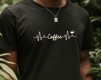 Sweat ras du cou minimaliste amateur de café, cadeau pour amateur de café, chemise pour amateur de café, cadeau personnalisé pour meilleur ami, sweat à capuche café