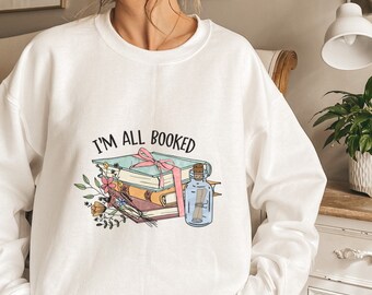 Book Lovers Sweatshirt, Bookish Sweatshirt, Librarian Shirt, Teacher Gifts, Literature Sweatshirt, Book Lovers Gifts Ideas, Readers Gifts