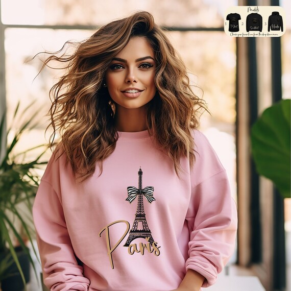 Paris France Shirt, Paris Tower Sweatshirt, Travel To France Shirt, Gift For Paris Lover, France Souvenir, Designer Gift, Paris trip Tees