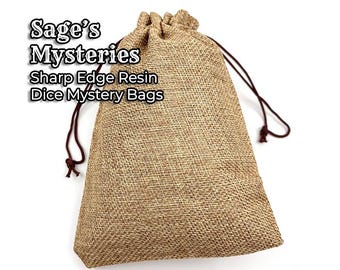 Sage’s Mysteries Sharp Edge Resin Dice Grab Bag | Dungeons Dragons DnD