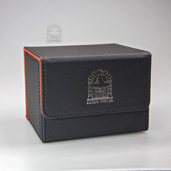 Sage’s Premium Deck Storage Box for TCG, Dice, Jewelry, 105mm x 89mm x 76mm | For TCG Magic the Gathering Pokemon Yu-Gi-Oh!