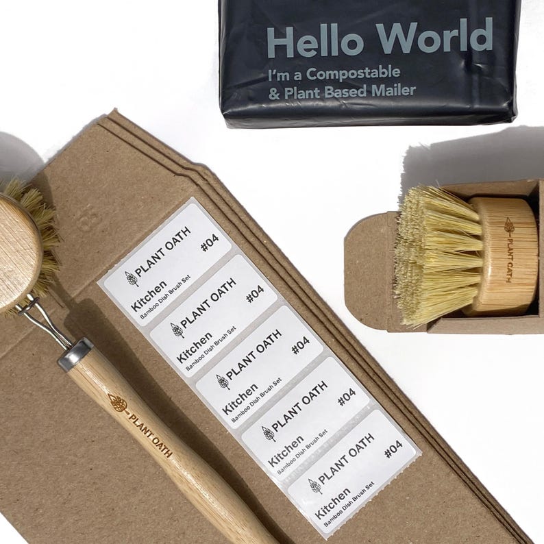 Sustainable Packaging & Eco-friendly Materials: Discover the trifecta of sustainability with bamboo, sisal fiber, and coconut husk. Our eco-friendly products, including durable bamboo brushes and natural sisal and coconut husk scrubbers, are thoughtfully packaged in biodegradable kraft paper. Harnessing the power of nature, these products help create a cleaner, greener world while reducing plastic waste. Perfect for eco-conscious individuals looking for sustainable alternatives.