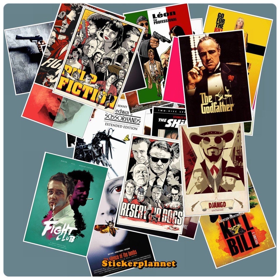 Vintage Vinyl Film Sticker Pack 25/Set Etsy