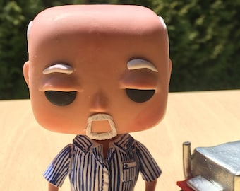 Figura de camión funko pop personalizado en porcelana fría para topper de pastel, decoración de fiestas, cumpleaños, profesión hombres-decoración-regalo-coleccionistas.