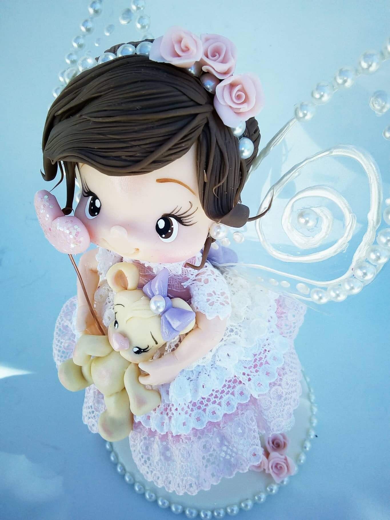 Topo De Bolo Personalizado Menina Fada Com Seu Ursinho Ideal Etsy Topo De Bolo Personalizado Menina Fada Com Seu Ursinho Ideal Etsy