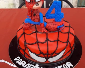 Wilton Spider-Man candle bougie Birthday Candle