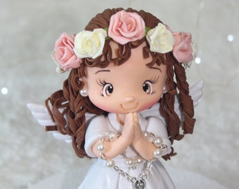 Figura Comunion Tarta María Lunarillos ┾︎ Figura Niña De