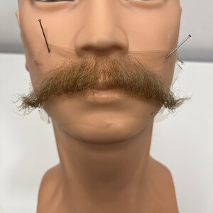 Quality hand made moustache for film