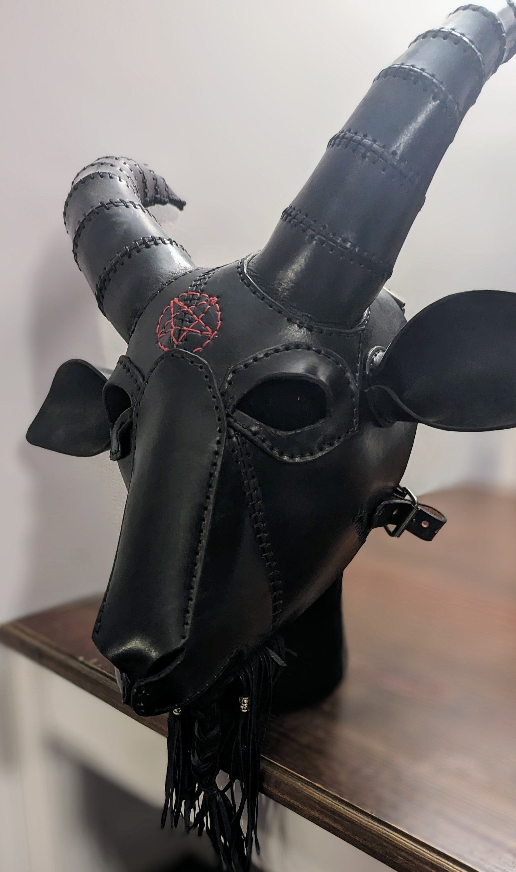 Milwaukee Leather SH316 Unisex Black Perforated Leather Skull Cap – Hot
