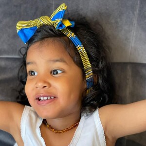 pack of 7 african print inspired headbands