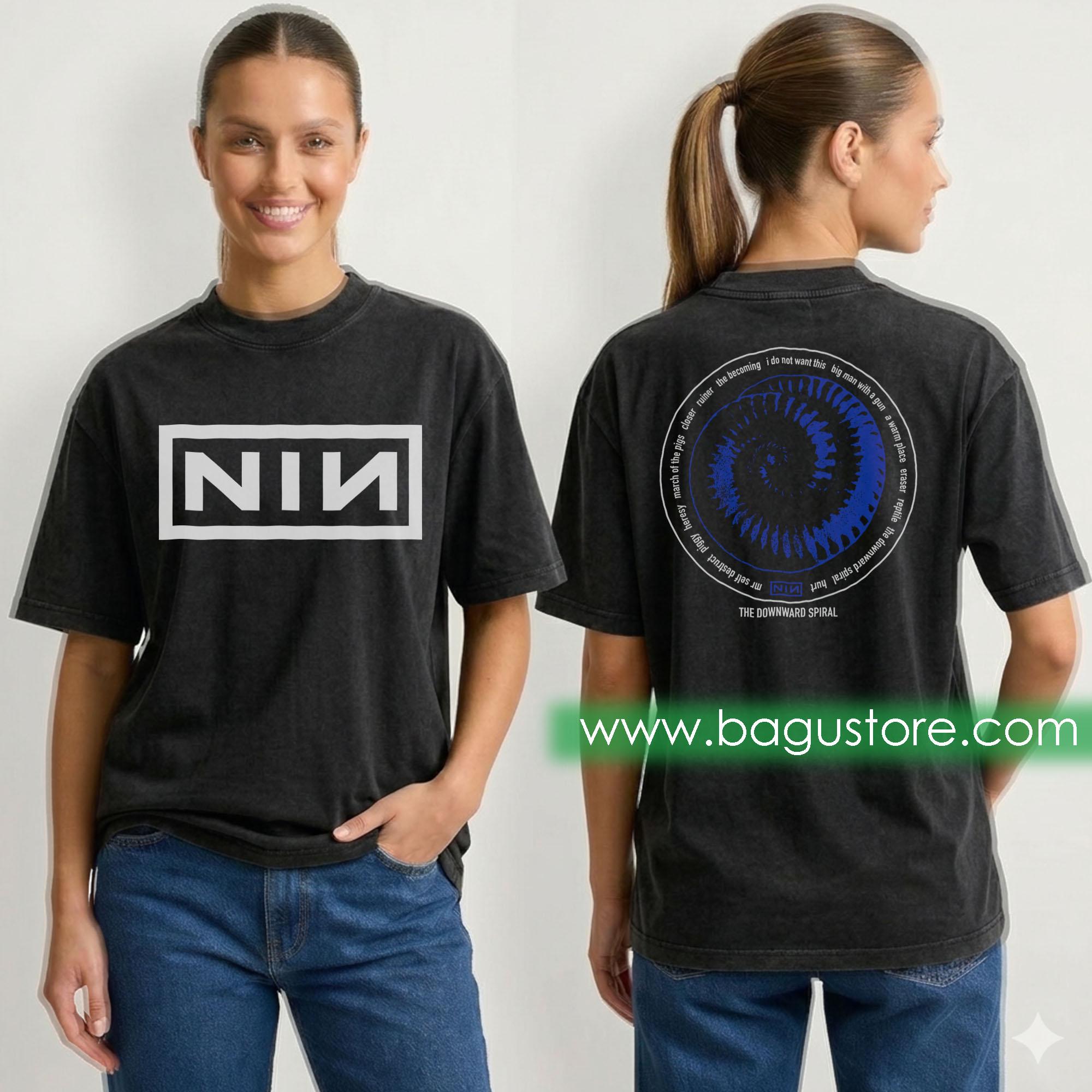 Vintage nine inch nails downward spiral t shirt - Etsy 日本