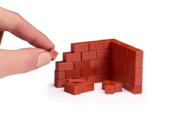 Miniature Scaled Block Bricks