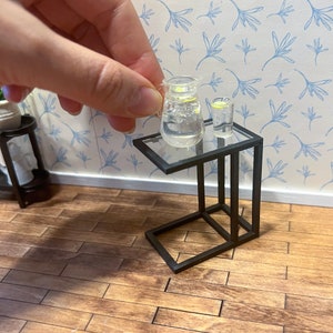 1:12 Scale Side Table - PROY | Dollhouse Furniture | Miniature Side Table | 112 Scale | Laser Cut Furniture